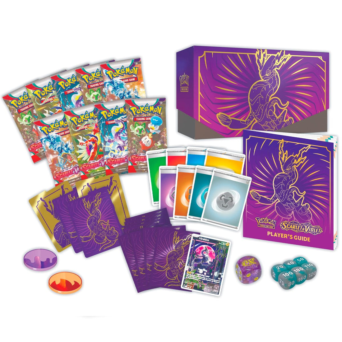 Pokémon - Scarlet &amp; Violet - Base Set - Elite Trainer Box - Miraidon image 1