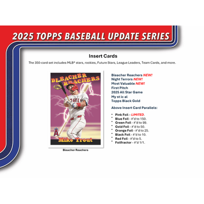 2025 Topps Update Series Baseball Jumbo Box image 2