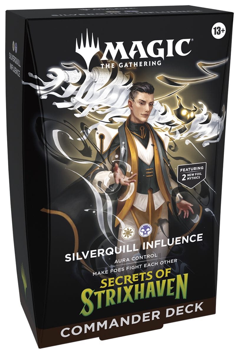 Magic: The Gathering -  Secrets of Strixhaven Commander Deck: Silverquill Influence image 0