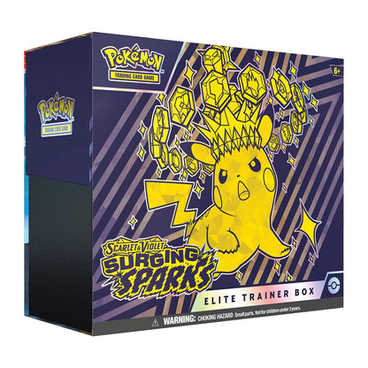 Pokémon - Scarlet &amp; Violet - Surging Sparks - Elite Trainer Box image 0