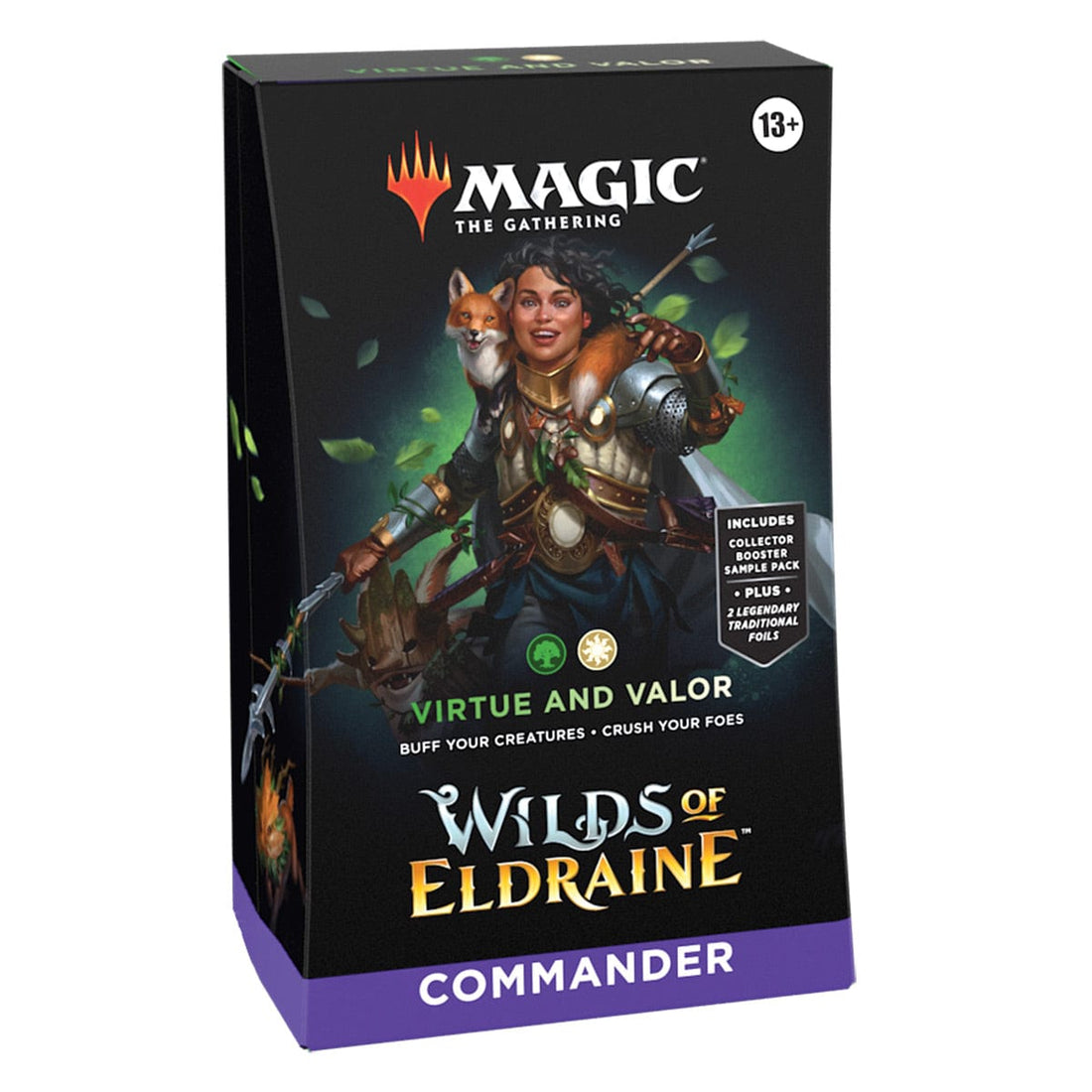 Magic: The Gathering - Wilds of Eldraine - Virtue and Valor - Commander Deck image 0