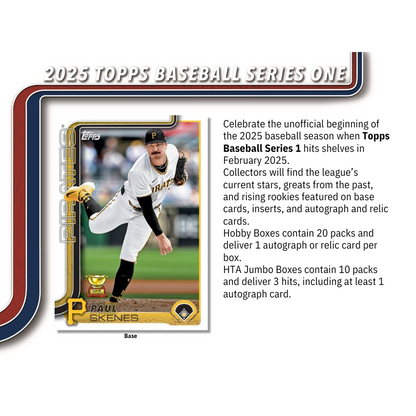 2025 Topps Series 1 Baseball Hobby 12 Box Case image 1