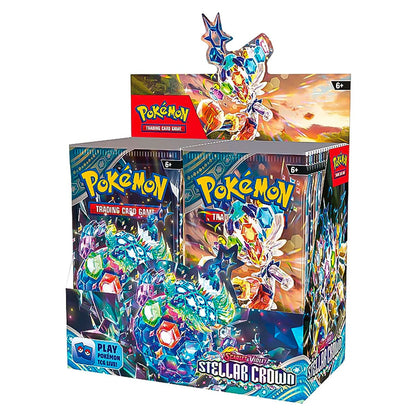 Pokémon - Scarlet &amp; Violet - Stellar Crown - Booster Box (36 Boosters) image 0