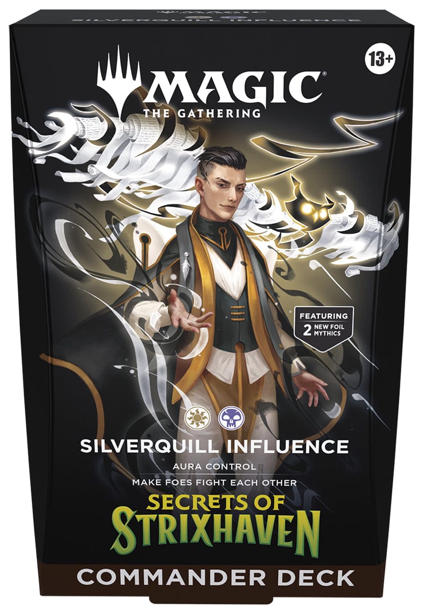 Magic: The Gathering -  Secrets of Strixhaven Commander Deck: Silverquill Influence image 1