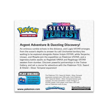 Pokémon - Sword &amp; Shield - Silver Tempest Booster Display Box (36 Packs) image 3