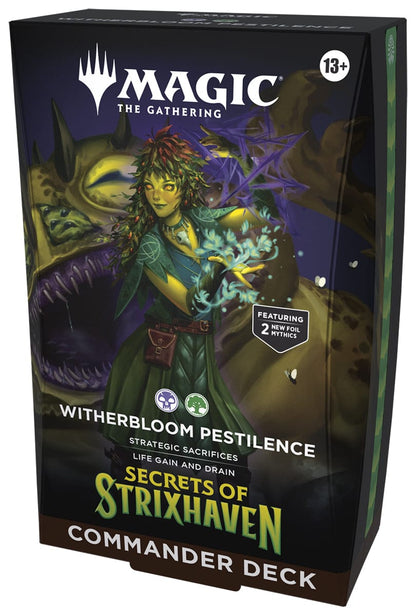 Magic: The Gathering -  Secrets of Strixhaven Commander Deck: Witherbloom Pestilence image 2