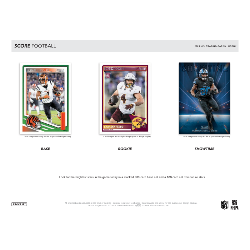 2025 Panini Score Football Hobby Box image 2
