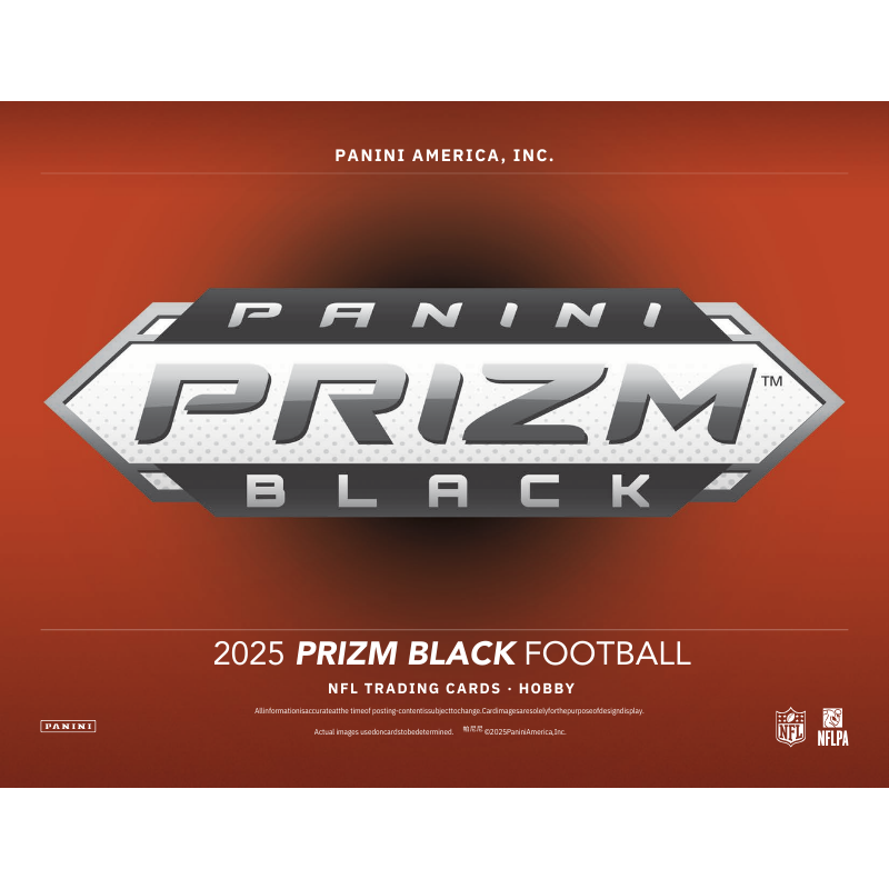 2025 Panini Prizm Black Football Hobby Box image 1
