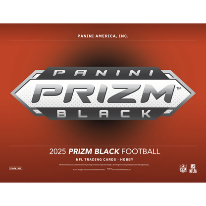 2025 Panini Prizm Black Football Hobby Box image 1