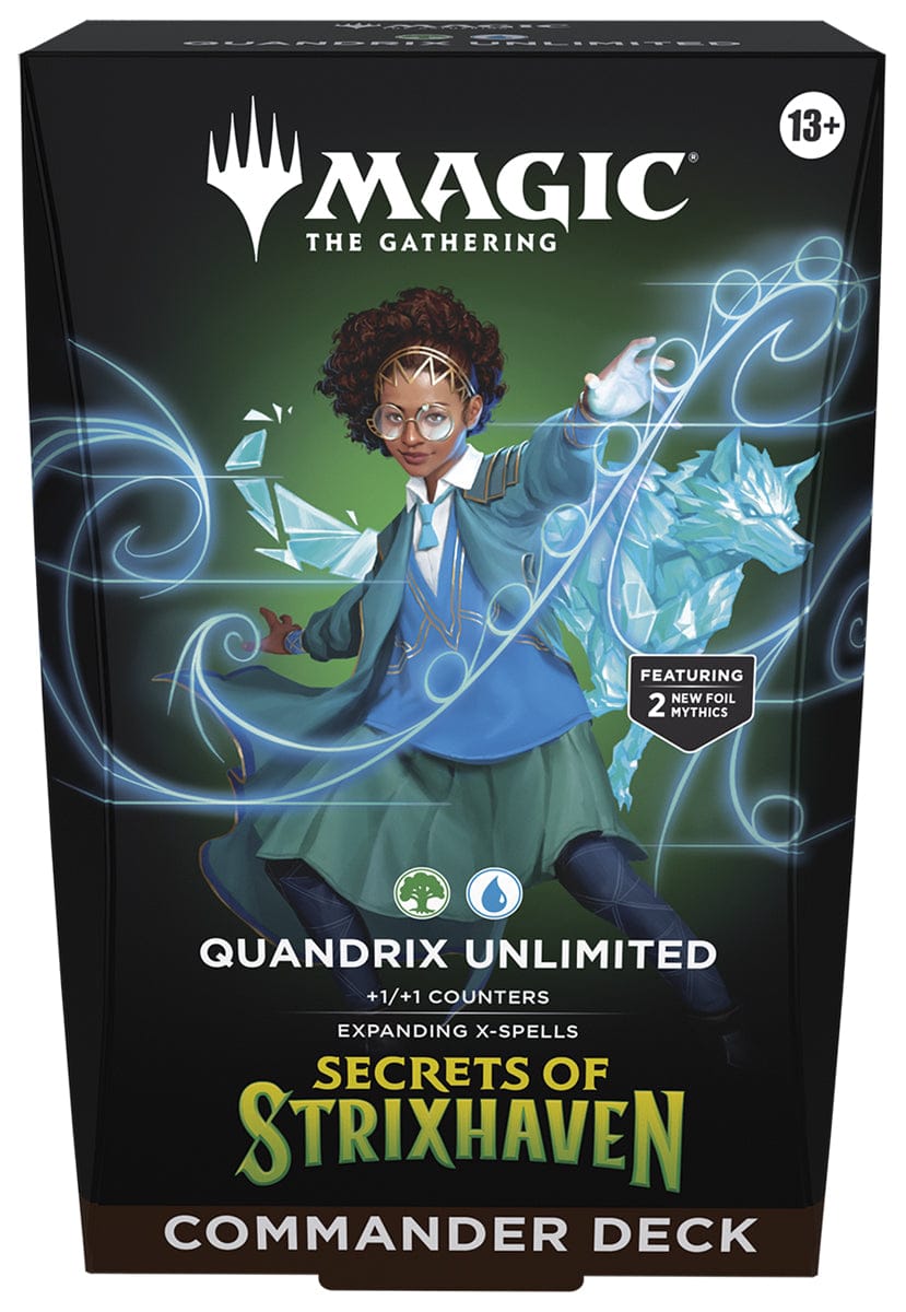 Magic: The Gathering -  Secrets of Strixhaven Commander Deck: Quandrix Unlimited image 1