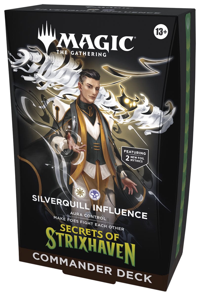 Magic: The Gathering -  Secrets of Strixhaven Commander Deck: Silverquill Influence image 2