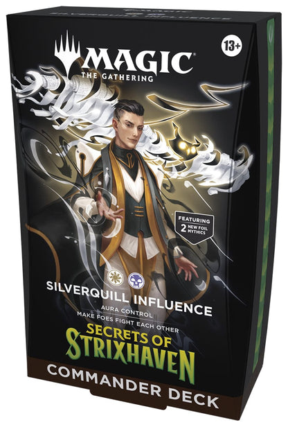 Magic: The Gathering -  Secrets of Strixhaven Commander Deck: Silverquill Influence image 2