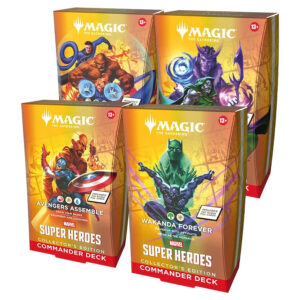 Magic the Gathering: Marvel Super Heroes Commander Deck Case (Collector's Edition) - PREORDER