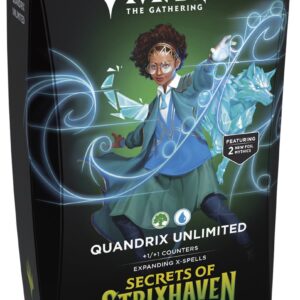 Magic: The Gathering -  Secrets of Strixhaven Commander Deck: Quandrix Unlimited
